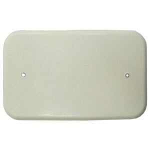 TAPA PLASTICA CIEGA 2X4 BLANCA R/G (RETIE)