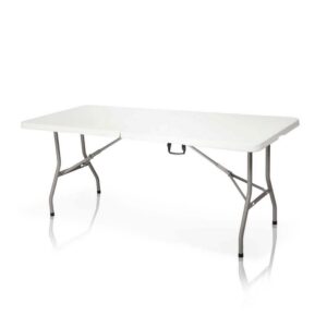 MESA BANQUETERA PLEGABLE BLANCA RIMAX (13962)