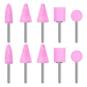 ACCESORIOS DE PIEDRA PARA MOTO TOOL MINI 10 PZS TOTAL (TAKB1012)