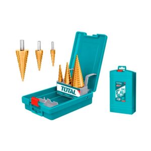 JUEGO DE BROCA ESCALONADA X 3PCS TOTAL (TACSD2031)