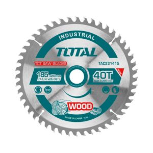 DISCO CORTE MADERA 7 1/4x40 INDUSTRIAL TOTAL (TAC231415)