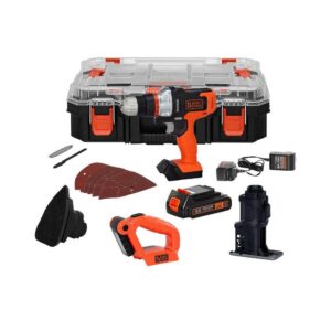 KIT MATRIX MULTIHERRAMIENTA 20V 4 PZS BLACK & DECKER (MTX20K4-B3)