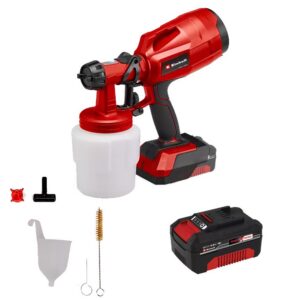 PISTOLA PINTAR INALAMBRICA 800ML 18V INCLUYE BATERIA 4.0AH Y CARGADOR (TC-SY 18/60 LI)(4260025) (4260025)