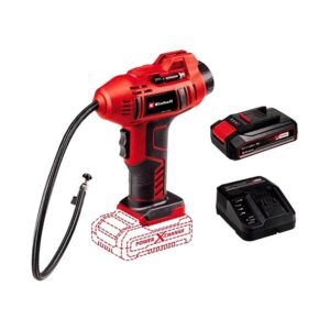 COMPRESOR MINI INALAMBRICO 20V 150PSI PARA CARRO INCLUYE BATERIA 4.0AH Y CARGADOR EINHELL (CE-CC 18 LI)(2071010)