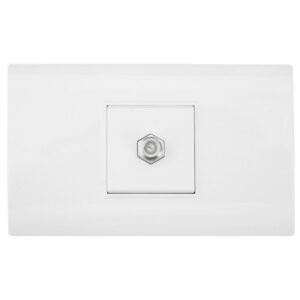 LINEA BK PLUS BLANCA INCRUSTAR TOMA TV (118K-18) (HT20685)