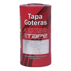 CINTA ASFALTICA TAPA GOTERAS 20 CM X 5 M ALUMINIO TEXSA TAPE