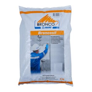 MORTERO IMPERMEABILIZANTE EN POLVO BRONCOSIL BULTO X 5 KG GRIS (5400845)(5400805)