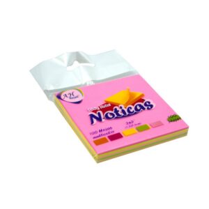 PAPEL AH ROYAL PARA NOTAS X5 COLORES NEÓN 100 HOJAS (PA3064)