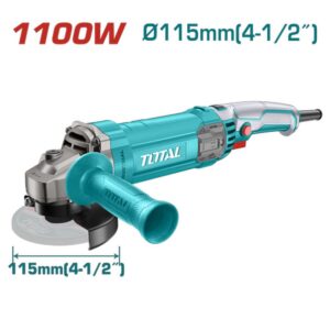 PULIDORA 4 1/2 1100W INCLUYE MANGO AUXILIAR INDUSTRIAL TOTAL (UTG110125563)