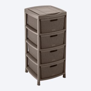 GAVETERO FIQUE 4G MOCCA RIMAX