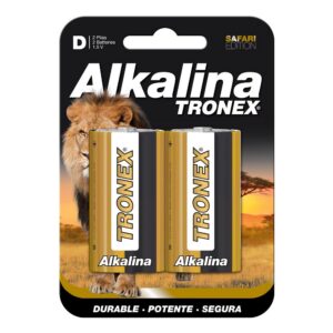 PILA ALCALINA TRONEX D BLISTER X2
