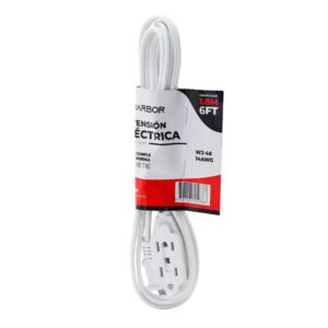 EXTENSION BLANCA 1,8MTS VHARBOR (WJ-46-6FT)