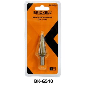 BROCA ESCALONADA BLISTER (1/4-3/4MM) (BK-G510)