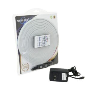 CINTA NEON FLEX DIRECCIONABLE CON CONTROL Y APLICACION