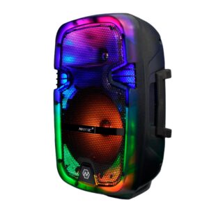PARLANTE CABINA 8 PUL CAMALEON MICROFONO NT-PB10 (BLUETOOTH-ENTRADA USB-MICRO SD- RADIO FM-REPRO MP3-ENT AUXILIAR)