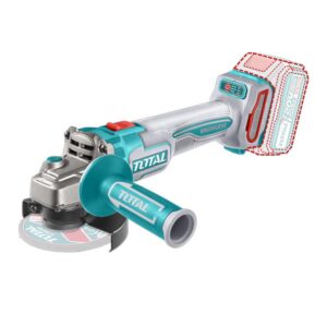 PULIDORA INALAMBRICA 4 1/2 INDUSTRIAL 20V BATERIA Y CARGADOR NO INCLUIDO MOTOR SIN ESCOBILLAS SUPER TOTAL (UTAGLI21154)