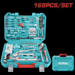 JUEGO DE HERRAMIENTAS 168 PZS SUPER TOTAL (THKTHP21686)