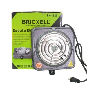 ESTUFA ELECTRICA 1 PUESTO 1.000W BLANCA (BK-1929)