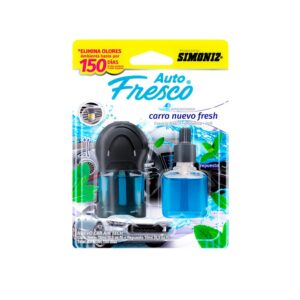 AMBIENTADOR NEW AIR TECH CARRO NUEVO AUTO FRESCO 10ML SIMONIZ (208903)