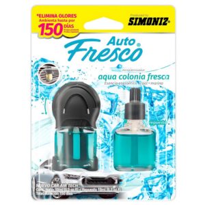 AMBIENTADOR NEW AIR TECH AQUA COLONIA FRESCA AUTO FRESCO 10ML SIMONIZ (208899)