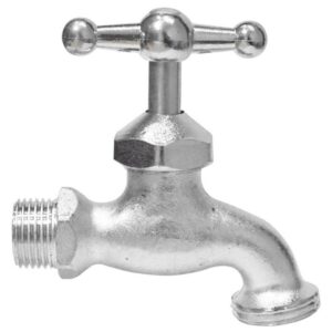 GRIFO SATINADO CROMADO 1/2" 180G VHARBOR (HT3102)