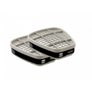 CARTUCHO PARA VAPORES ORGANICOS (PQTE X 2) 3M 6001 (HC000676094)
