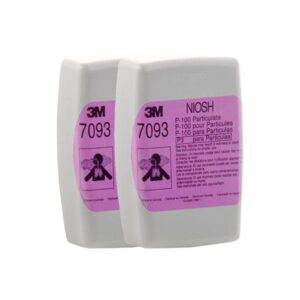 FILTRO P100 CARTUCHO 7093 PARA PARTICULAS ALTA EFICIENCIA (PQTE X 2) 3M (70071042231)