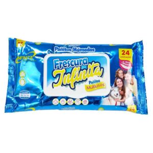 PAÑITOS HUMEDOS INFINITA MULTIUSOS X24 UNIDADES(INFPH24)
