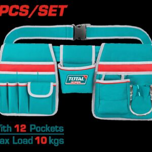PORTA HERRAMIENTA DE 13 BOLSILLOS CAPACIDAD MAXIMA 10KG SUPER TOTAL (THT16P20325)