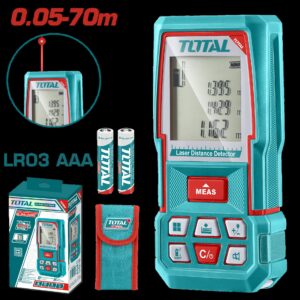 MEDIDOR DE DISTANCIAS LASER 60MTS TOTAL (TMT57026)