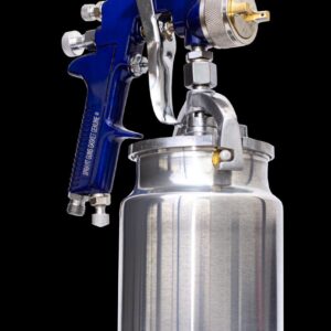 PISTOLA PINTAR GGB ALTA PRESION HVLP GGB ECOLOGICA BOQUILLA 1.8MM VASO METALICO 1000MM(4001)