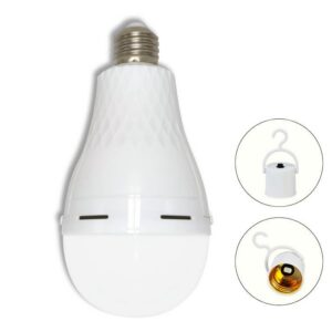 BOMBILLO LED 15W A80 RECARGABLE DE EMERGENCIA (22096)