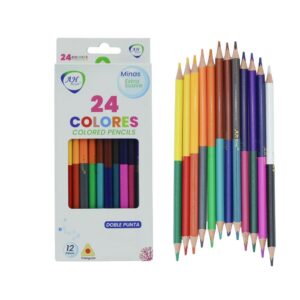 COLOR AH ROYAL X 24 DOBLE PUNTA 3MM [PAC3482]