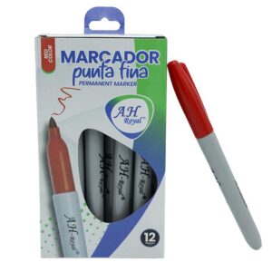 MARCADOR AH ROYAL ROJO TIPO SHARPIE (PAC90016-117)
