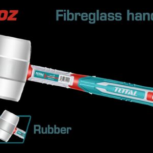 MARTILLO CHIPOTE 8OZ MANGO FIBRA VIDRIO SUPER TOTAL (THRUH6908)