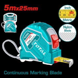 METRO 5 MTS HOJA 25MM INDUSTRIAL SUPER TOTAL (TMT126652)