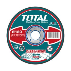 DISCO CORTE METAL/ACERO INOXIDABLE 7" SUPER TOTAL (TAC2161802)