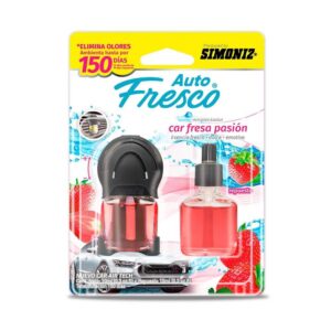 AMBIENTADOR AIR TECH + REPUESTO FRESA PASION X 10ML (208901)