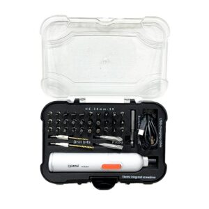 DESTORNILLADOR INALAMBRICO 37 EN 1 PUNTA INTERCAMBIABLE (TIPO C) UDUKE (HT3364)