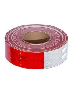 CINTA REFLECTIVA 3M DIAMOND GRADE PARA MARCACION DE VEHICULOS BLANCA/ROJA 45.7 MTS (75030242244) (SERIE 983)