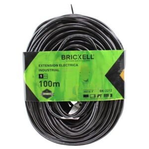 CABLE ENCAUCHETADO 3 X 14 EXTENSION TRABAJO PESADO X 100M (BK-2212) (CERTIFICADO)