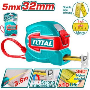 METRO 5 MTS HOJA 32MM INDUSTRIAL SUPER TOTAL (TMT80532)