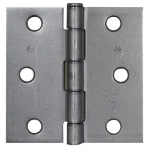 BISAGRA NUDO CABEZA PLANA GRIS PIZARRA 3X3 C-16 (CAJA X 12 PARES)(PUERTA)(T1106-0231)