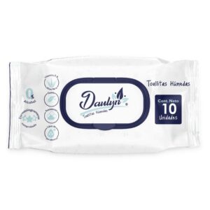 PAÑITOS HUMEDOS DAULYN X 10 UNIDADES