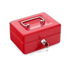 CAJA MENOR METAL TRADICIONAL MEDIANA 250X180X90MM (HT20262)(KCB-607)