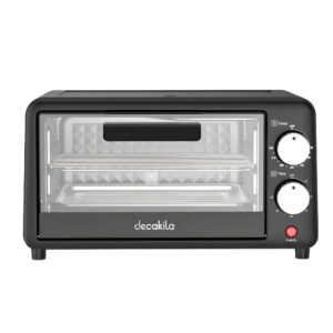 HORNO TOSTADOR CAPACIDAD 10L CONTROL DE TEMPERATURA 230 °C 120V DECAKILA (KUEV022B)