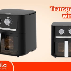 FREIDORA DE AIRE 6.5 LITROS DECAKILA (KUEC085B)