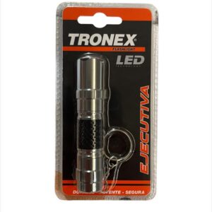 LINTERNA TRONEX 1 LED 40 LUMENES ALUMINIO EJECUTIVA (PILA AA) (TRL40LR6ALOR) (202503)