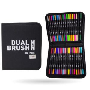 MARCADOR DOBLE PUNTA JUEGO X 36 UNDS AH ROYAL (PAC4477)