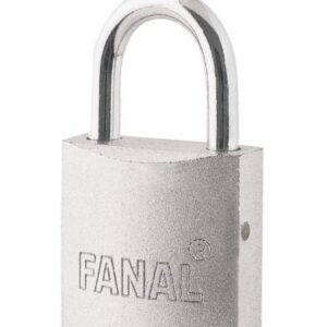 CANDADO HIERRO FANAL 3 LLAVES PLATA (FH50-S)